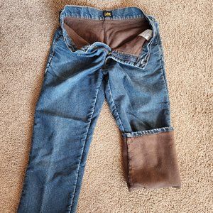 insulated lee jeans size 29x30